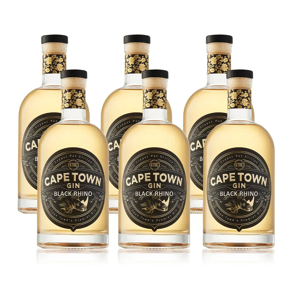 Cape Town Gin - Black Rhino (Case)
