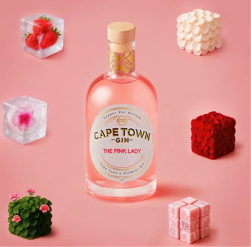 Cape Town Gin - The Pink Lady